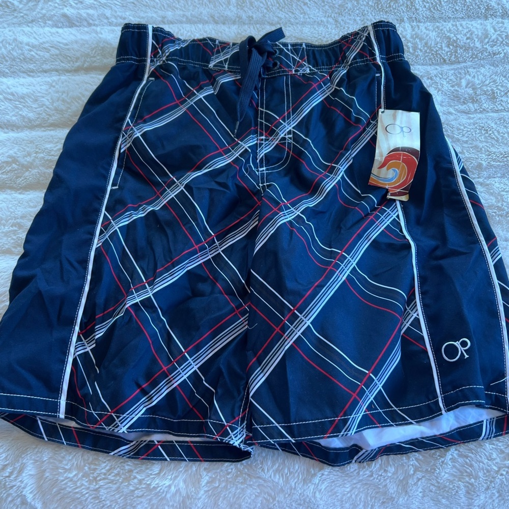 OP Men's Blue Swim Shorts